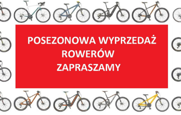 Posezonowa wyprzedaż rowerów
