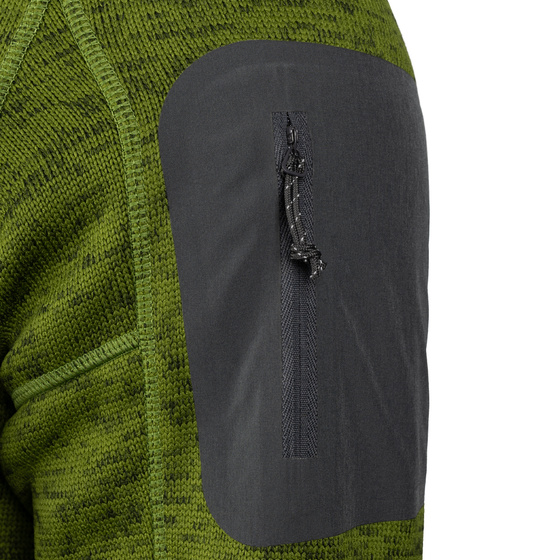 Męska bluza polarowa Warmpile BERGSON LUNO Green