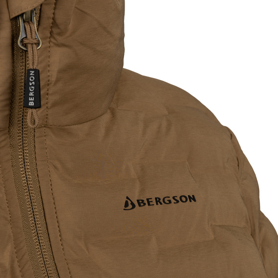 Kurtka Primaloft Damska BERGSON SOLACE Cocoa Mocha
