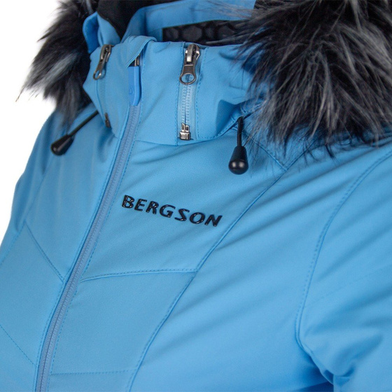 Damska kurtka narciarska BERGSON SNOWSWIFT STX Blue
