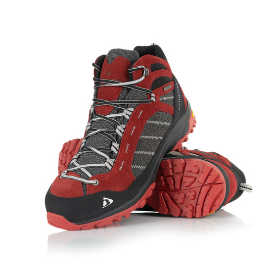 Męskie buty hikingowe BERGSON KADAM Mid STX AW25 red