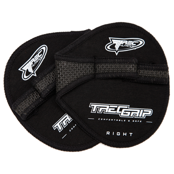 Uchwyty treningowe do sztangi gryfu TREC GRIP - HEAVY - BLACK r.S