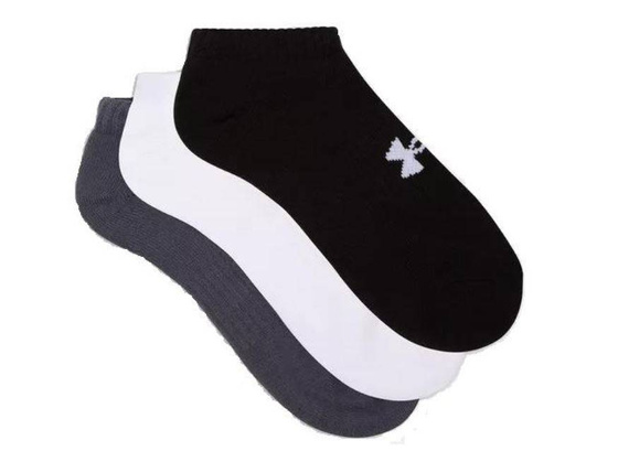 Skarpety męskie UNDER ARMOUR Core No Show 3-pak