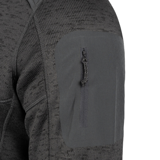 Męska bluza polarowa Warmpile BERGSON LUNO Black