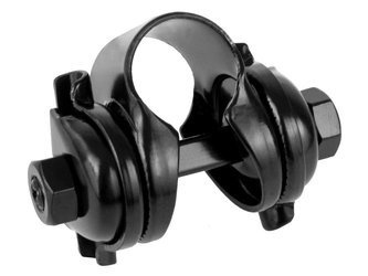 Jarzemko siodła JS001 stalowe czarne