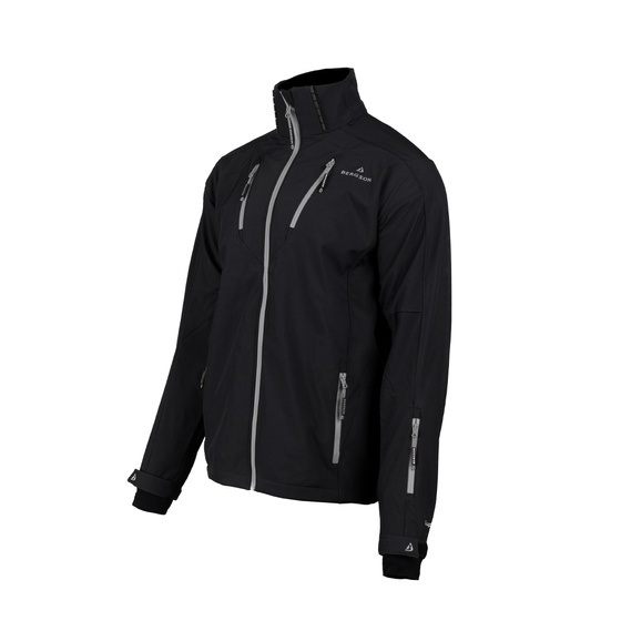 Kurtka Softshell męska BERGSON VARA SS Blue Graphite