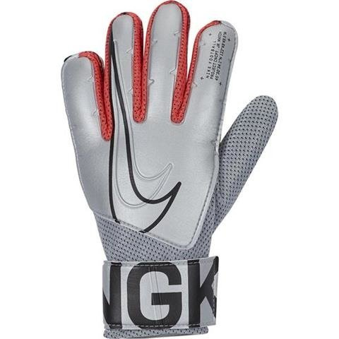 Rękawice bramkarskie Nike GK Match JR-FA19 szare GS3883 095