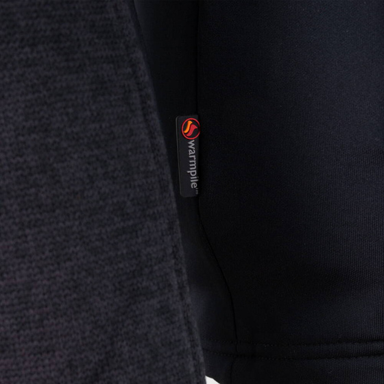 Męska bluza polarowa BERGSON DALBY WRP black