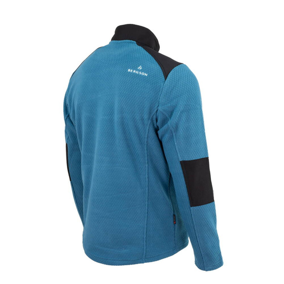 Męska bluza polarowa BERGSON URHO WRP BLUE