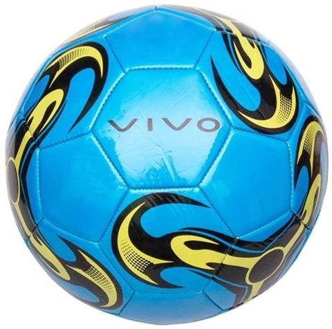 Piłka nożna VIVO Shine 5 niebiesko-żółta