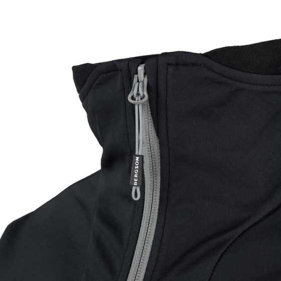 Kurtka Softshell BERGSON CONTEXT SS Damska Black