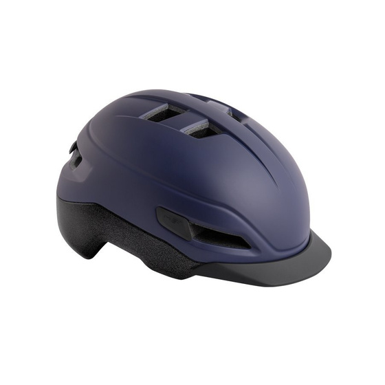 Kask rowerowy e-bike MET Grancorso Blue Matt