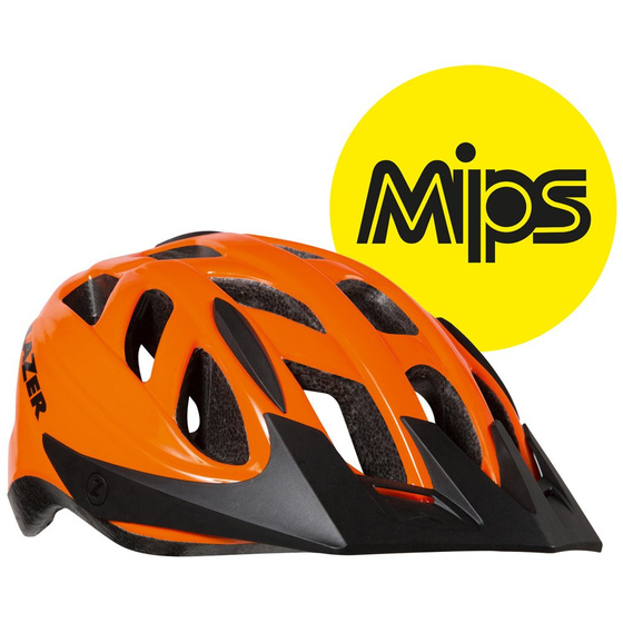 Kask rowerowy LAZER Cyclone MIPS flash orange