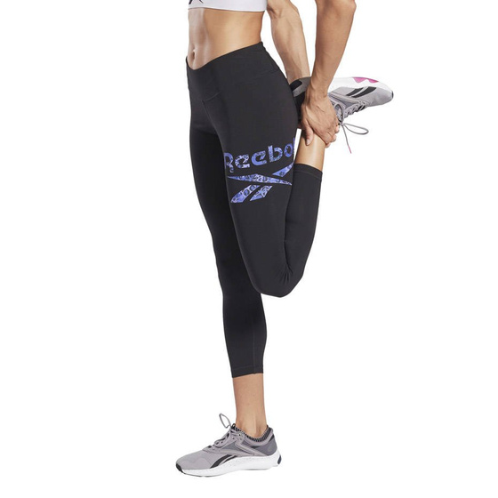 Legginsy damskie Reebok Modern Safari Cotton czarne