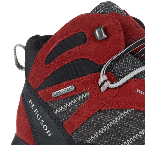 Męskie buty hikingowe BERGSON KADAM Mid STX AW25 red
