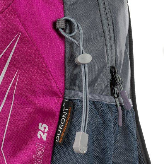 Plecak turystyczny BERGSON STJORDAL 25l FUCHSIA
