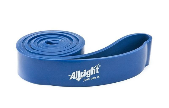 Taśma fitness Power-Band ALLRIGHT 4,4cm niebieska