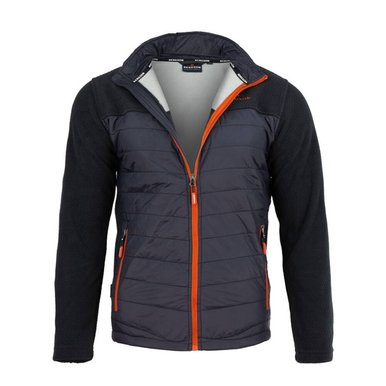  Męska Bluza Hybrydowa Bergson MUDDUS HB Black