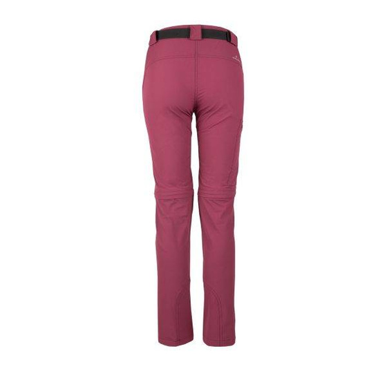  Spodnie Trekkingowe BERGSON 2w1 SNASA 4W NS 22 Zip-off Roddy Red