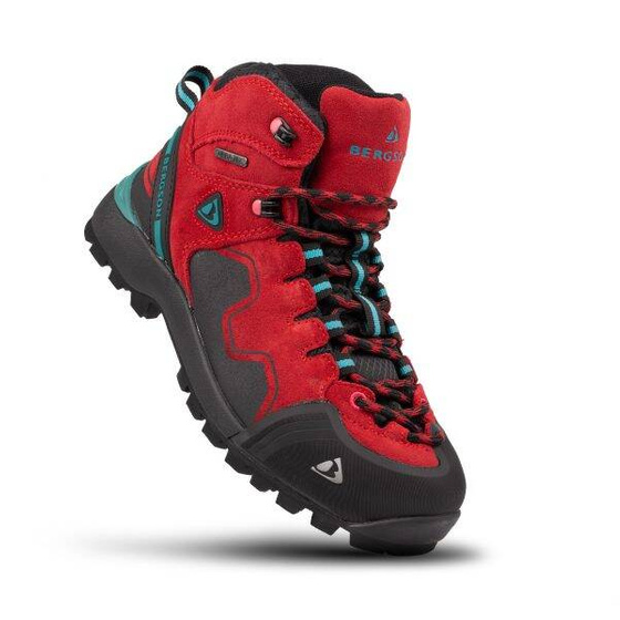 Damskie buty hikingowe BERGSON NYIKA Mid STX red