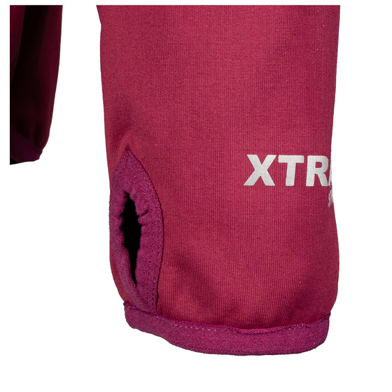 Bluza Damska  BERGSON SWIFTLAYER full zip VTX Anemone