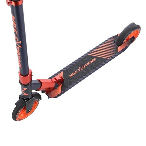 Hulajnoga aluminiowa NILS EXTREME HD145 pomarańczowa