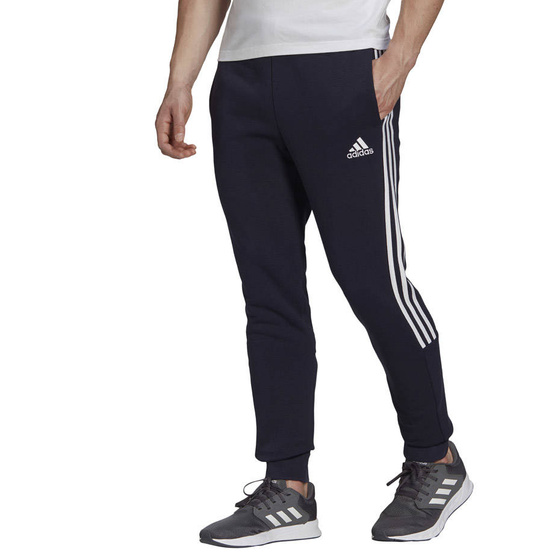 Spodnie męskie Adidas Essentials Tapered Cuff 3 Stripes