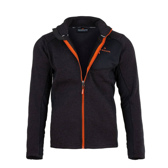 Męska bluza polarowa BERGSON DALBY WRP black