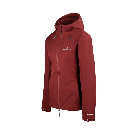 Damska kurtka membranowa BERGSON STORMVAULT STX Syrah