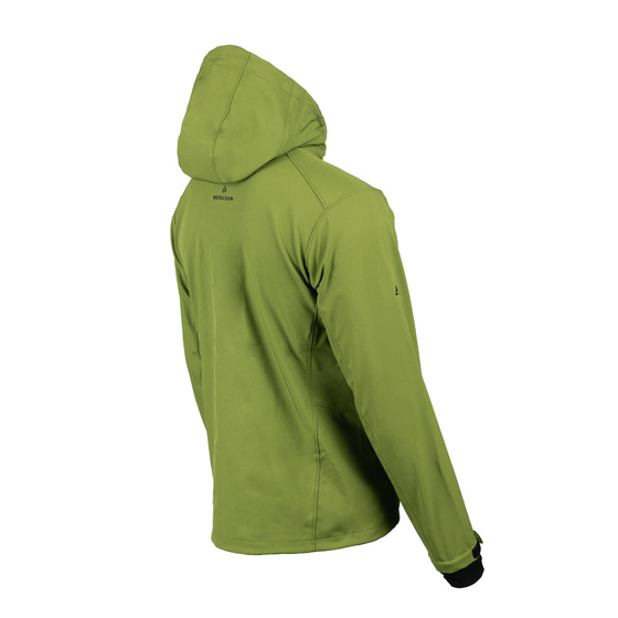 Kurtka Softshell męska BERGSON VARA SS Green