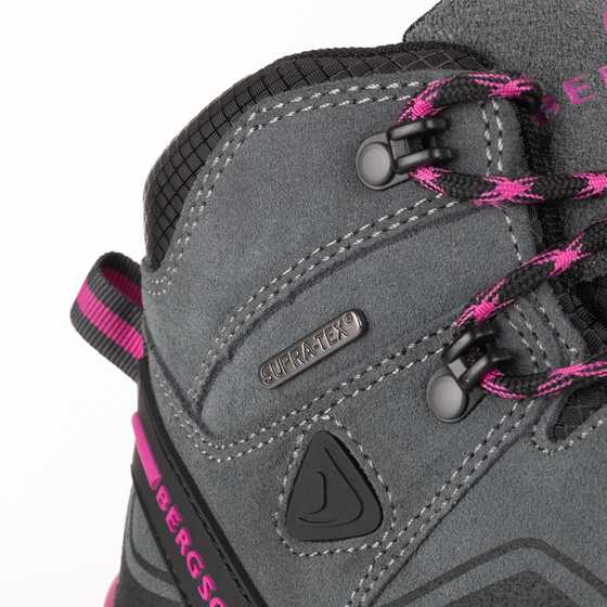 Damskie buty hikingowe BERGSON NYIKA Mid STXAW25 charcoal