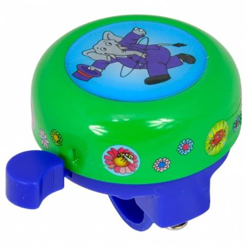 Dzwonek rowerowy DZ165088 Stal 55mm GN/NB