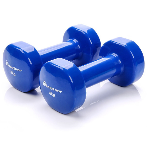 Hantle winylowe METEOR 4kg granatowe
