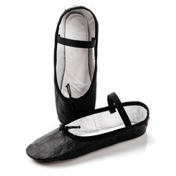 Baletki Meteor skórzane czarne