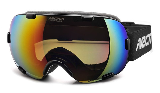 Gogle bezramkowe narciarskie Arctica G-100D