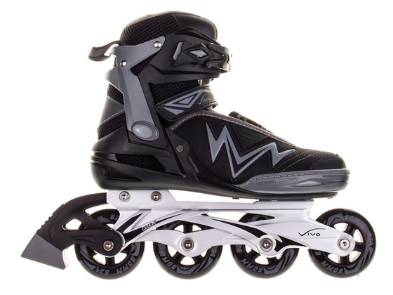 Rolki rekreacyjne VIVO Thunder PW-150AY black/grey 