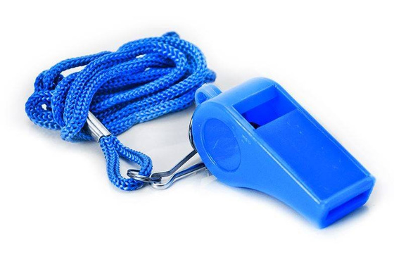 Gwizdek plastikowy ALLRIGHT BLUE 