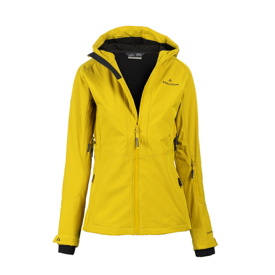 Kurtka Softshell Damska BERGSON VARA SS Honey