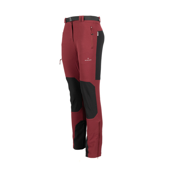 Spodnie Strechowe Damskie Bergson FLAM 4W AW25  Long Black / RED