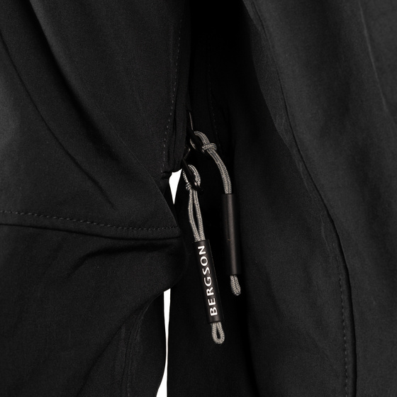 Kurtka Softshell męska BERGSON VARA SS Blue Graphite