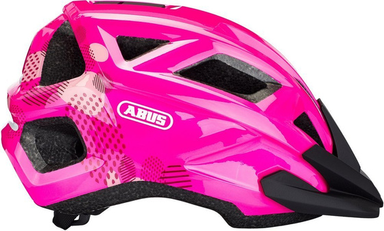 KASK ROWEROWY DZIECIĘCY ABUS MOUNTZ FUCHSIA PINK