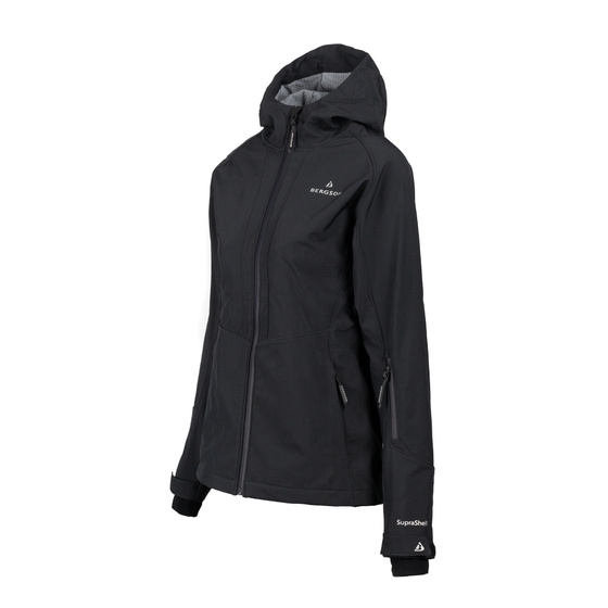 Kurtka Softshell Damska BERGSON VARA SS Blue Graphite