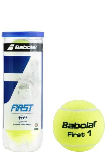 Piłki tenisowe Babolat First x3 puszka