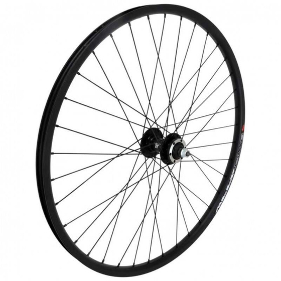Koło 26" przód JOYSTAR-MT15F MTB, czarne POWYSTAWOWE