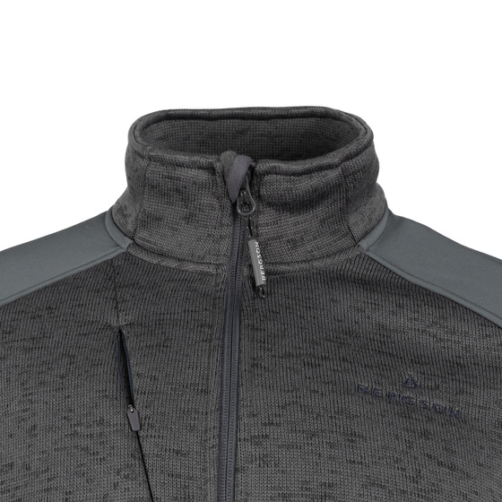 Męska bluza polarowa Warmpile BERGSON LUNO Black