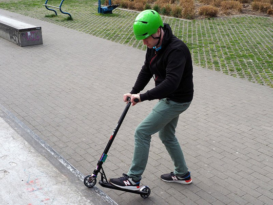Hulajnoga wyczynowa freestyle POLSKA MARKA OSTRE ABEC-9 