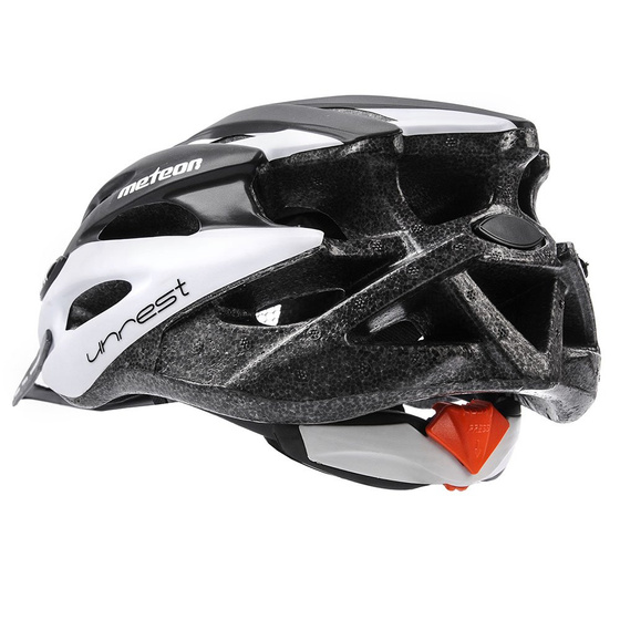 Kask rowerowy METEOR MV29 UNREST czarno/biały