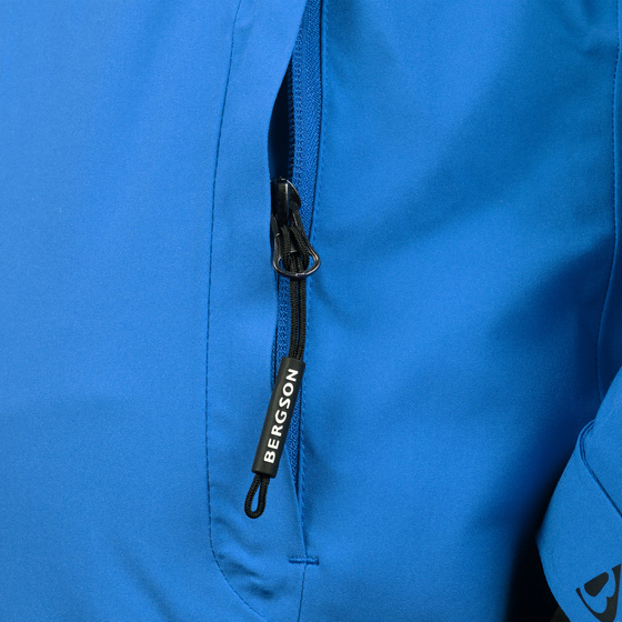Męska kurtka narciarska BERGSON CARBON XMT Ibiza Blue