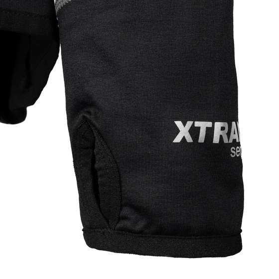 Bluza Damska  BERGSON SWIFTLAYER half zip VTX Black