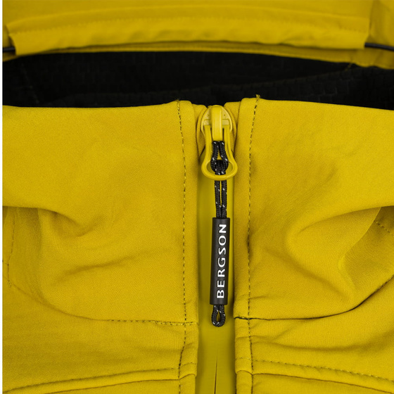 Kurtka Softshell BERGSON VENTURA SS Canary